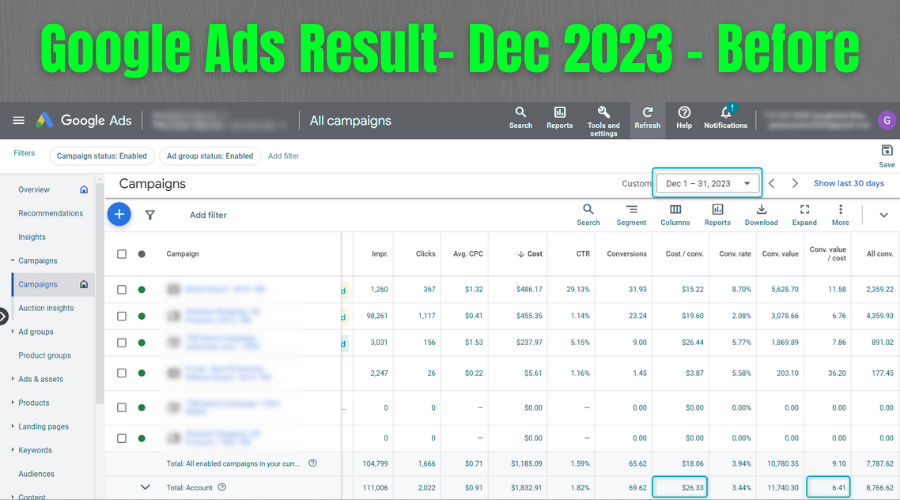 Google Ad 11, consumer goods 2, Dec 2023 - Before