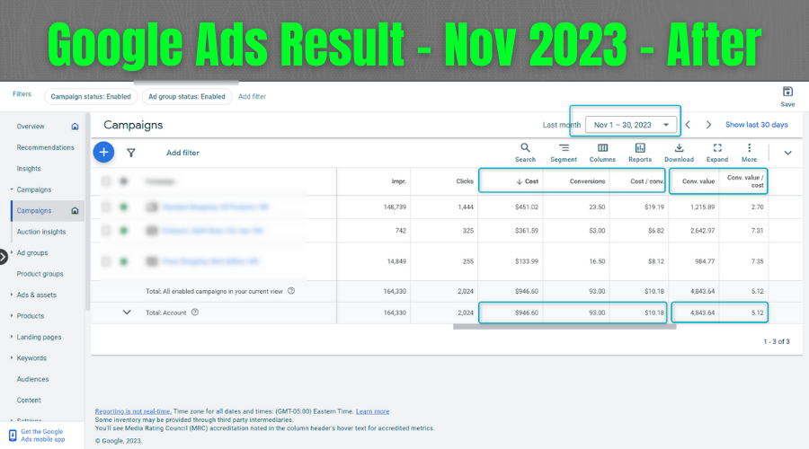 Google Ad 29, Consumer Goods 4, Nov 2023 - After