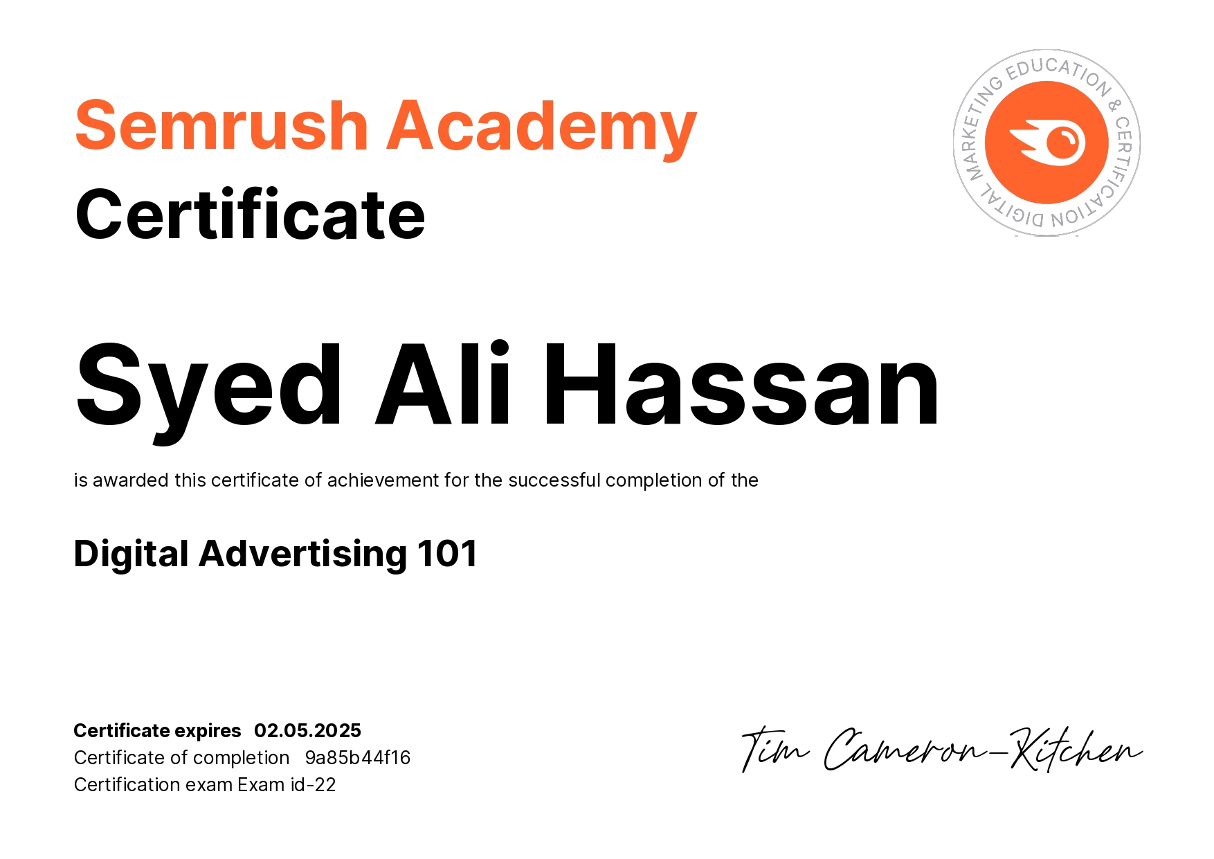 Digital Advertising 101 - Semrush